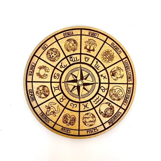 Astrology Wheel Drink Coaster