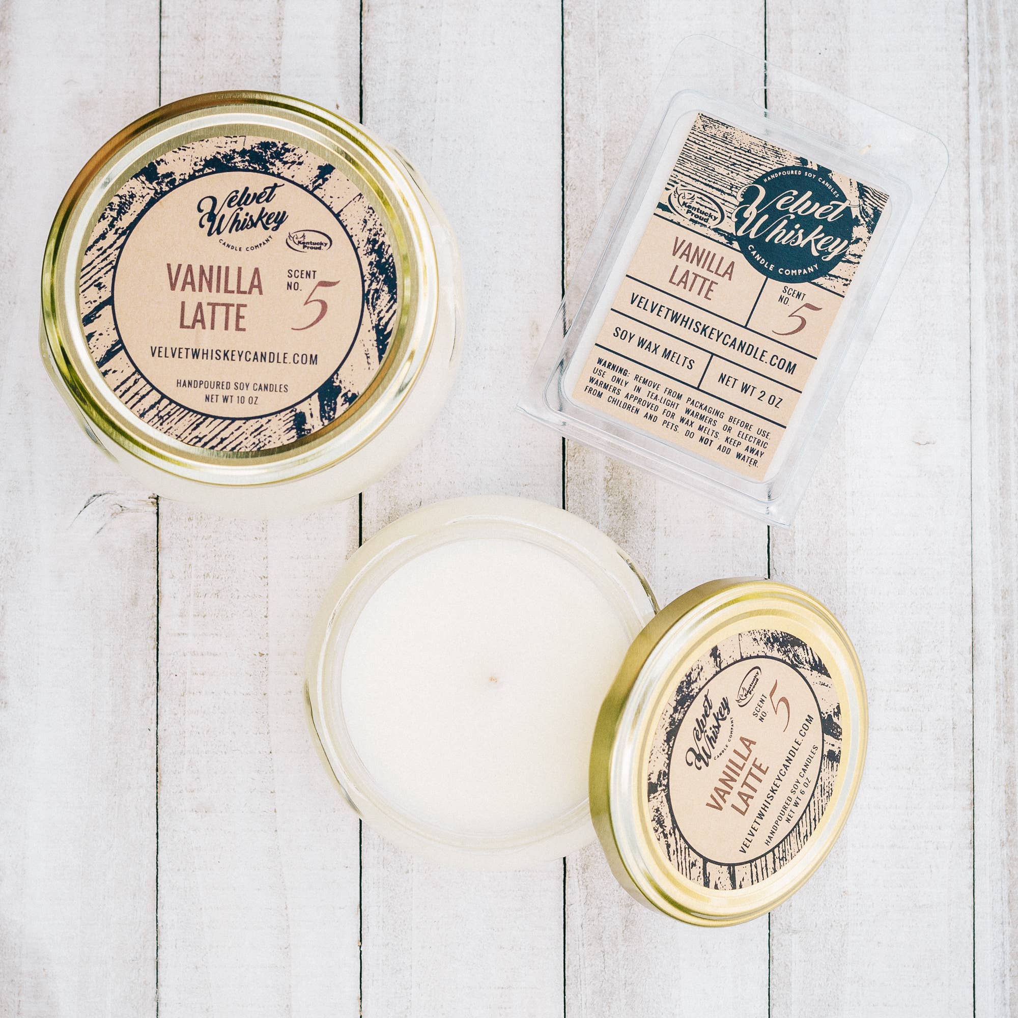 6 oz Vanilla Latte Candle