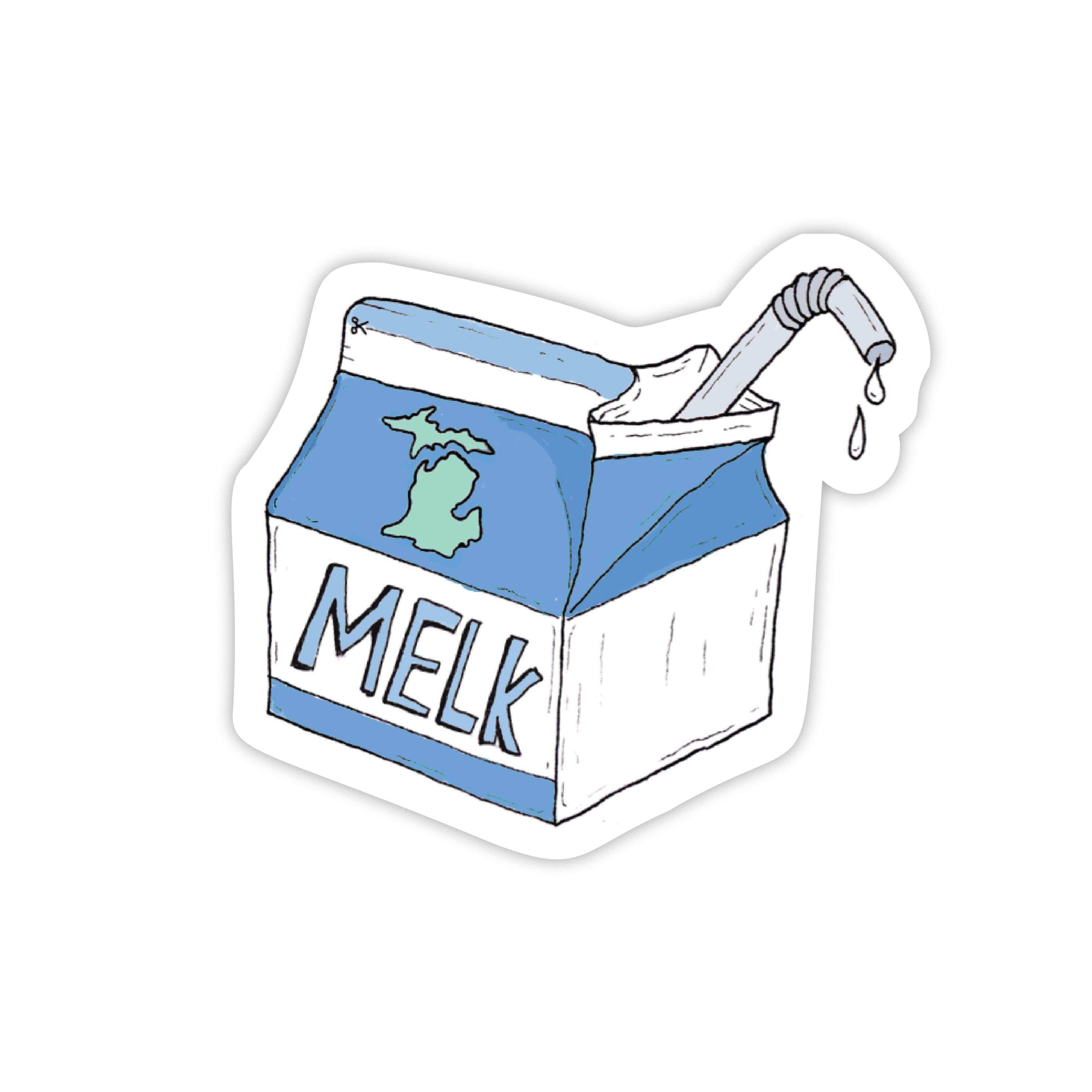 Melk - Michigan Sticker