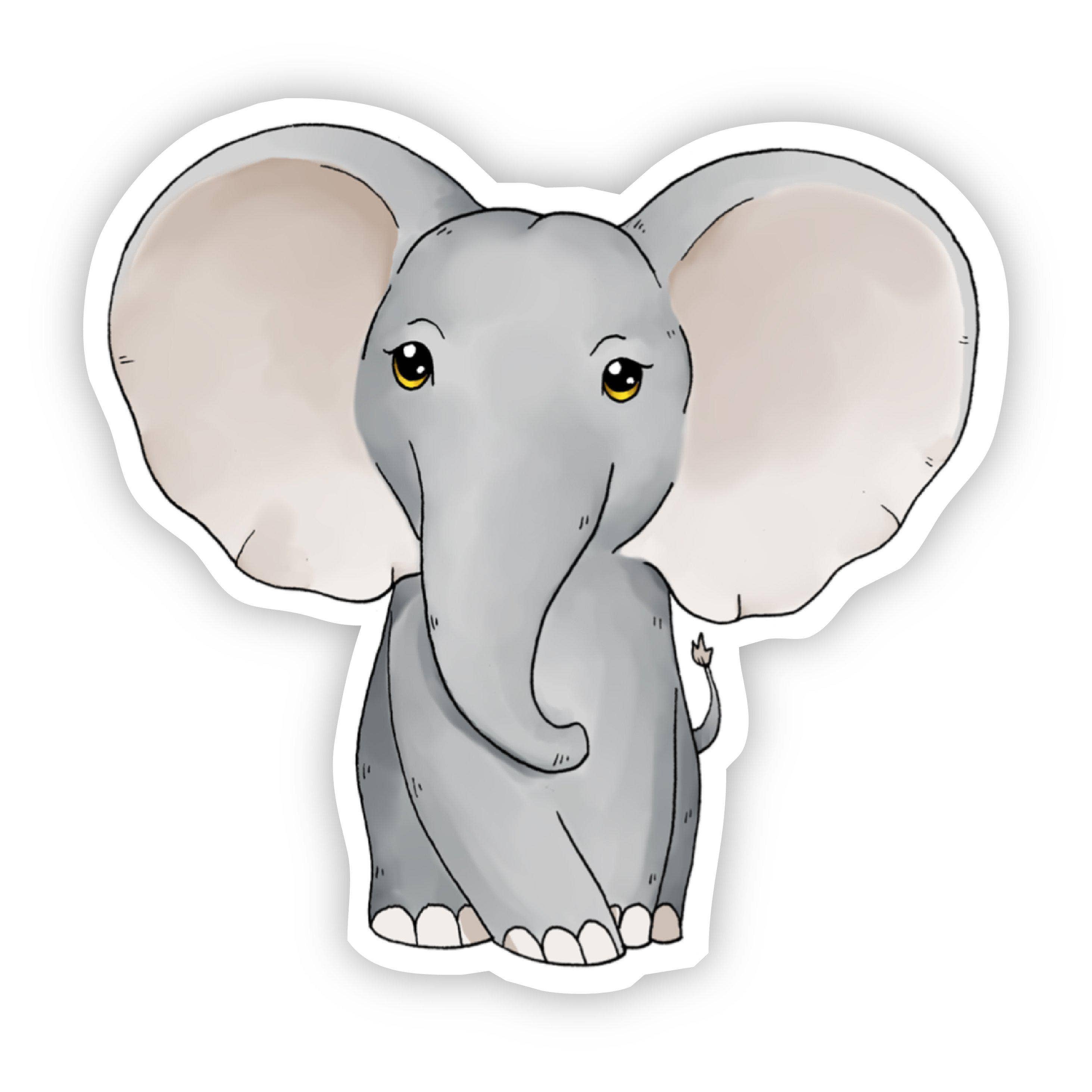 Baby Elephant Sticker