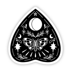 Butterfly & Moon Sticker