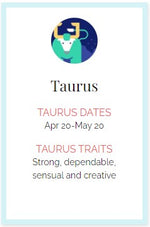 Load image into Gallery viewer, Canvas Wristlet in Zodiac Sign Taurus
