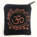 Load image into Gallery viewer, Om Pouch with Zipper
