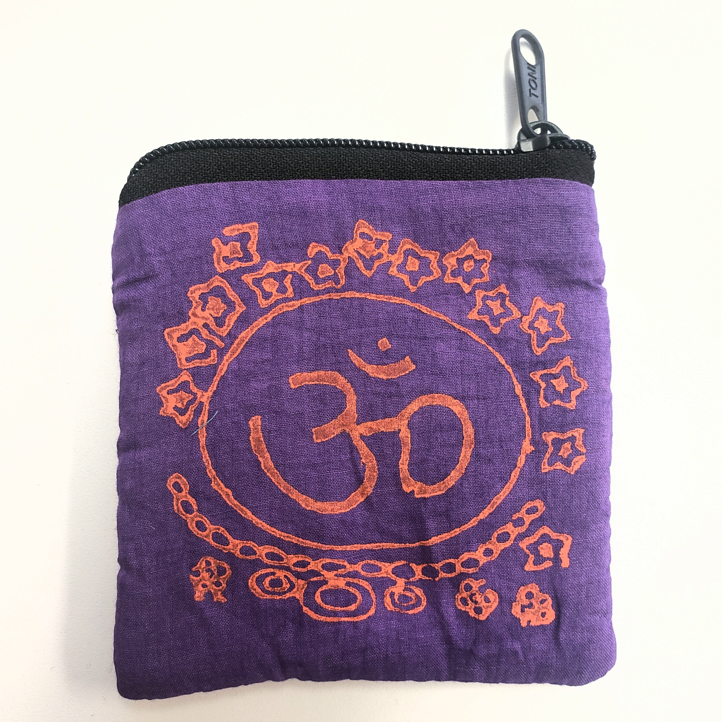 Om Pouch with Zipper