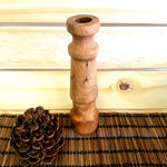 Load image into Gallery viewer, Wooden Candle Stick 7&quot;
