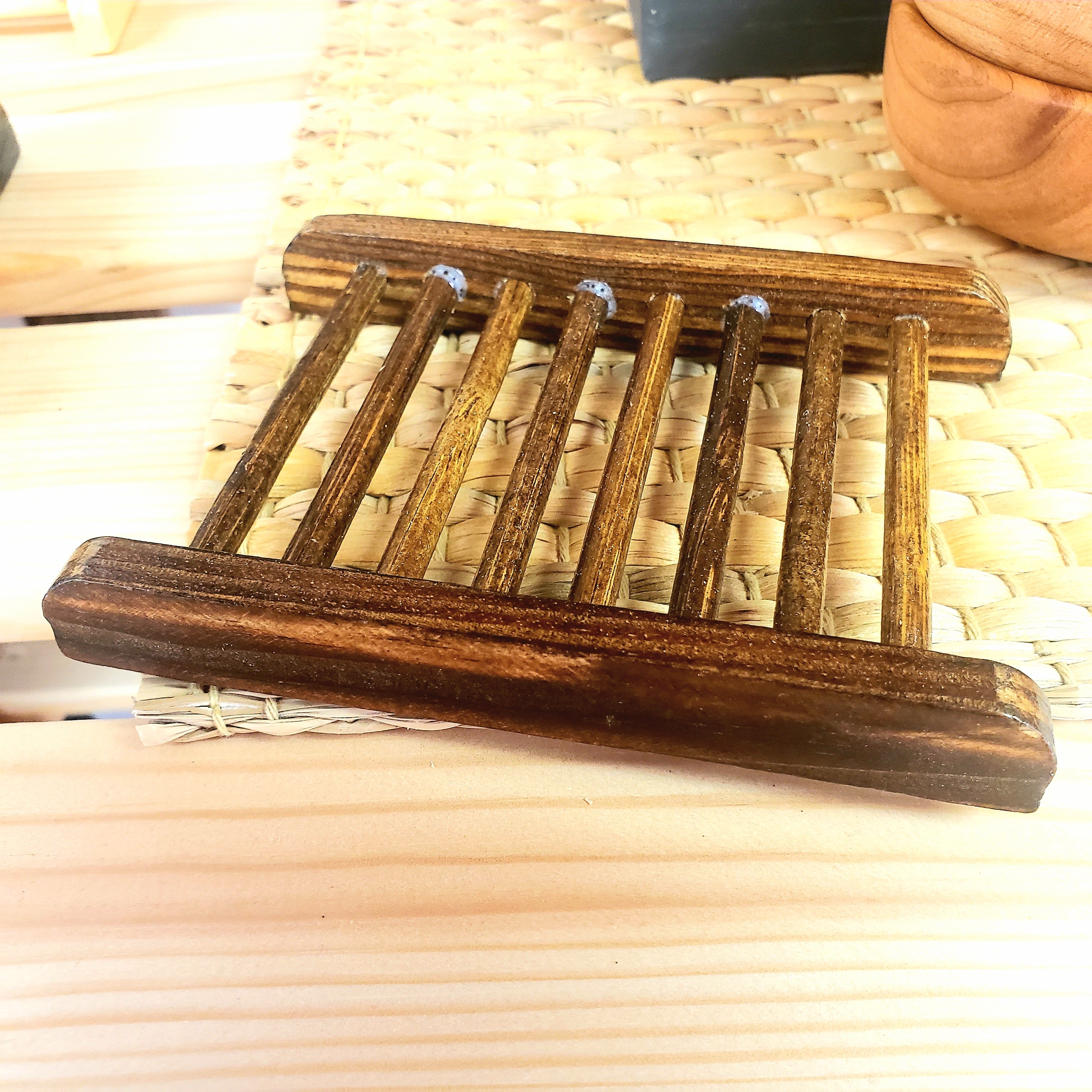 Wooden Bamboo Soap Holder