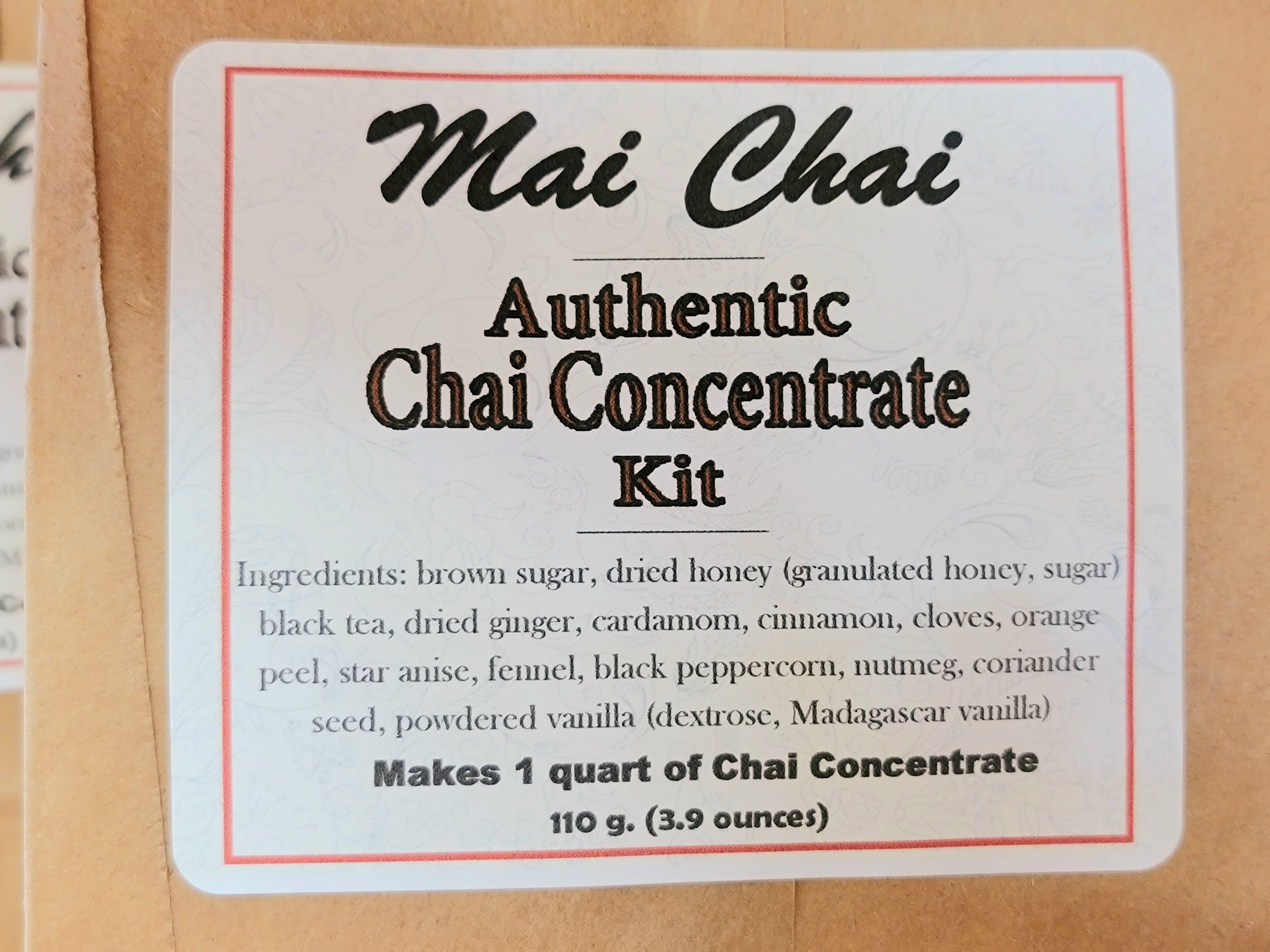 Mai Chai - Authentic Chai Concentrate Kit