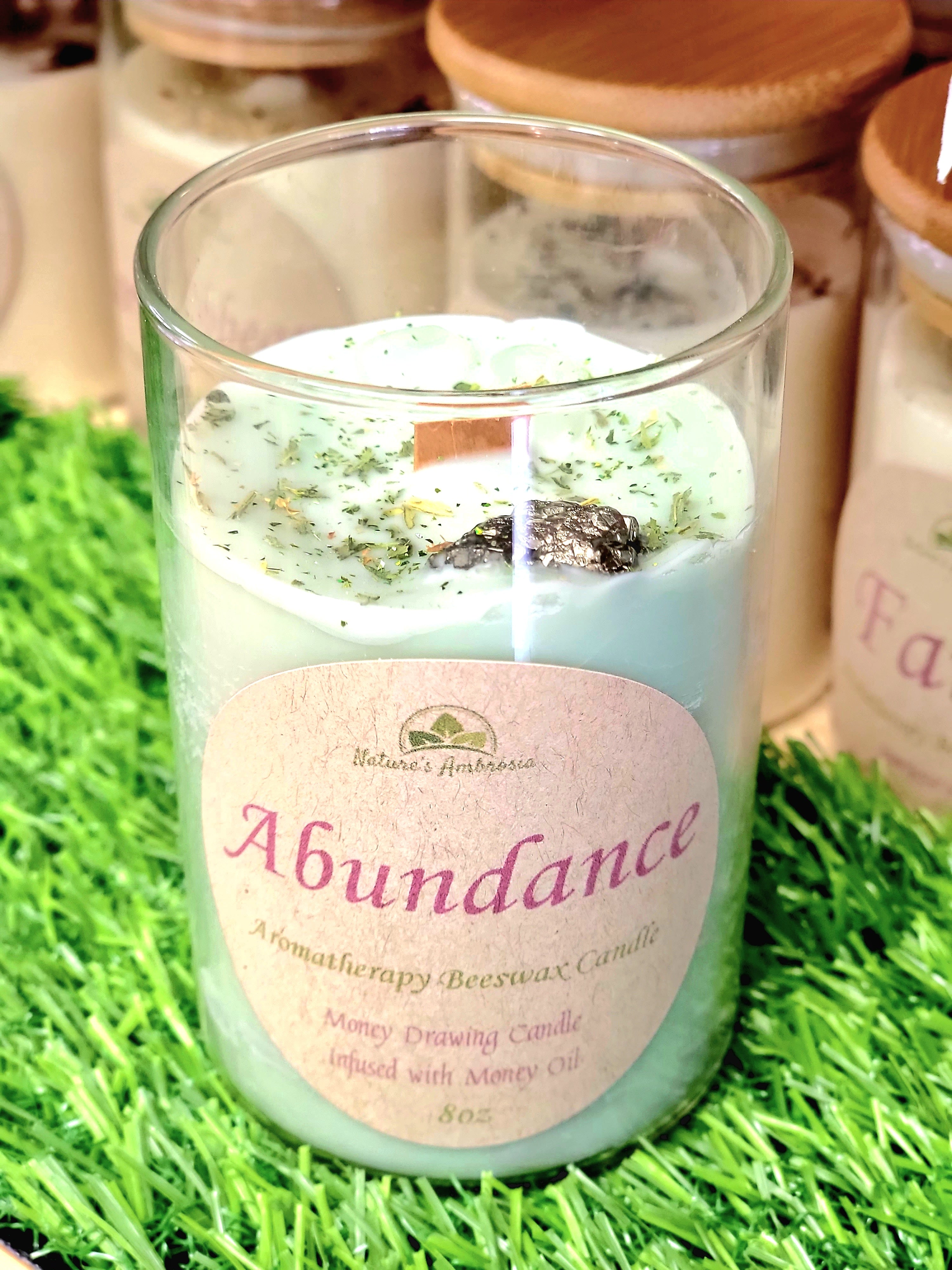 Beeswax Abundance Candles