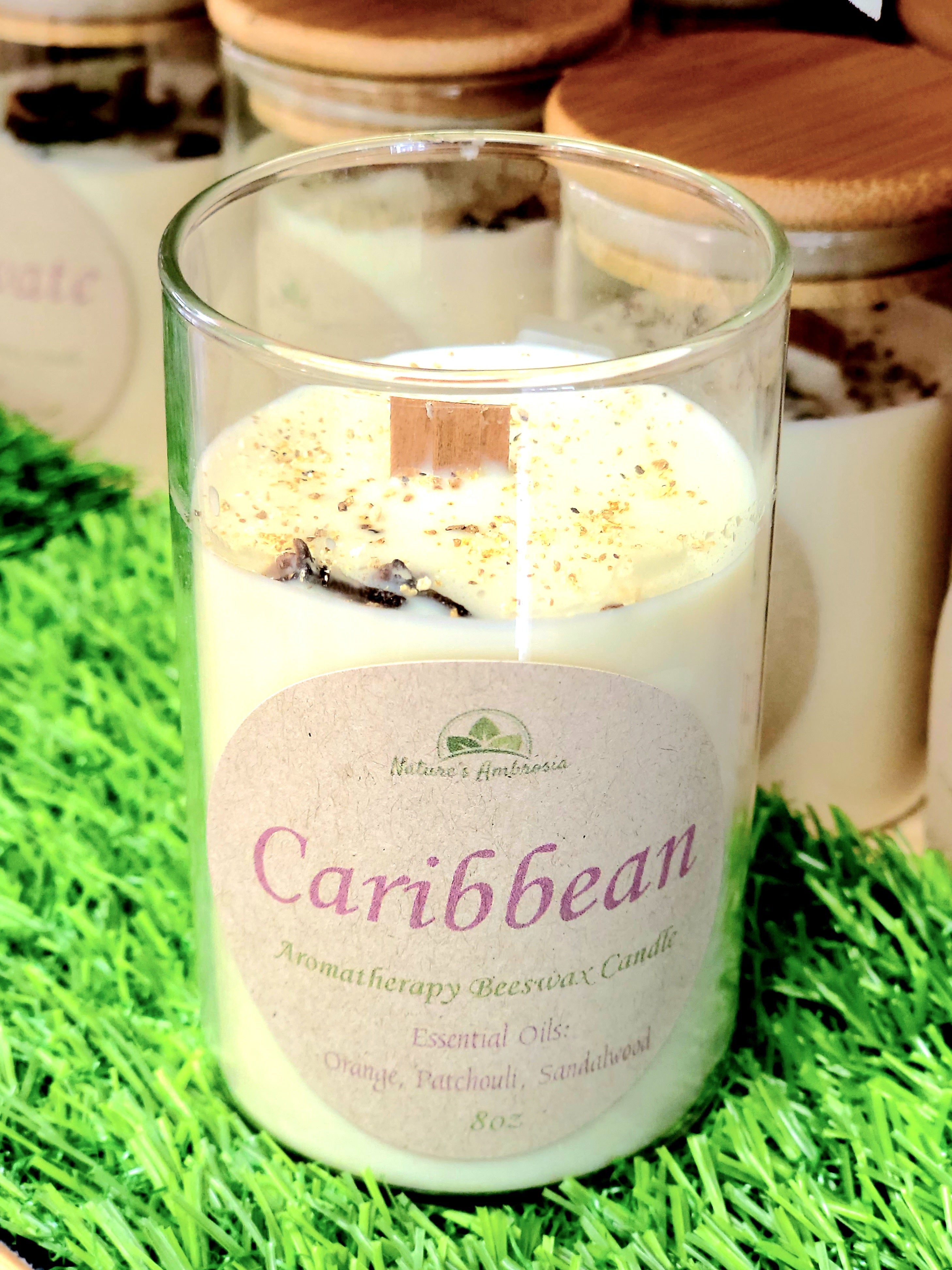 Beeswax Caribbean Candles