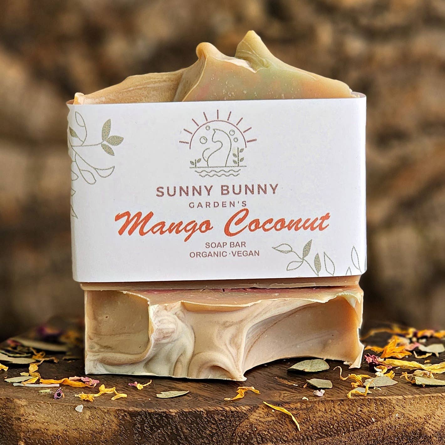 Mango Coconut Soap with Organic Coconut Milk & White Clay