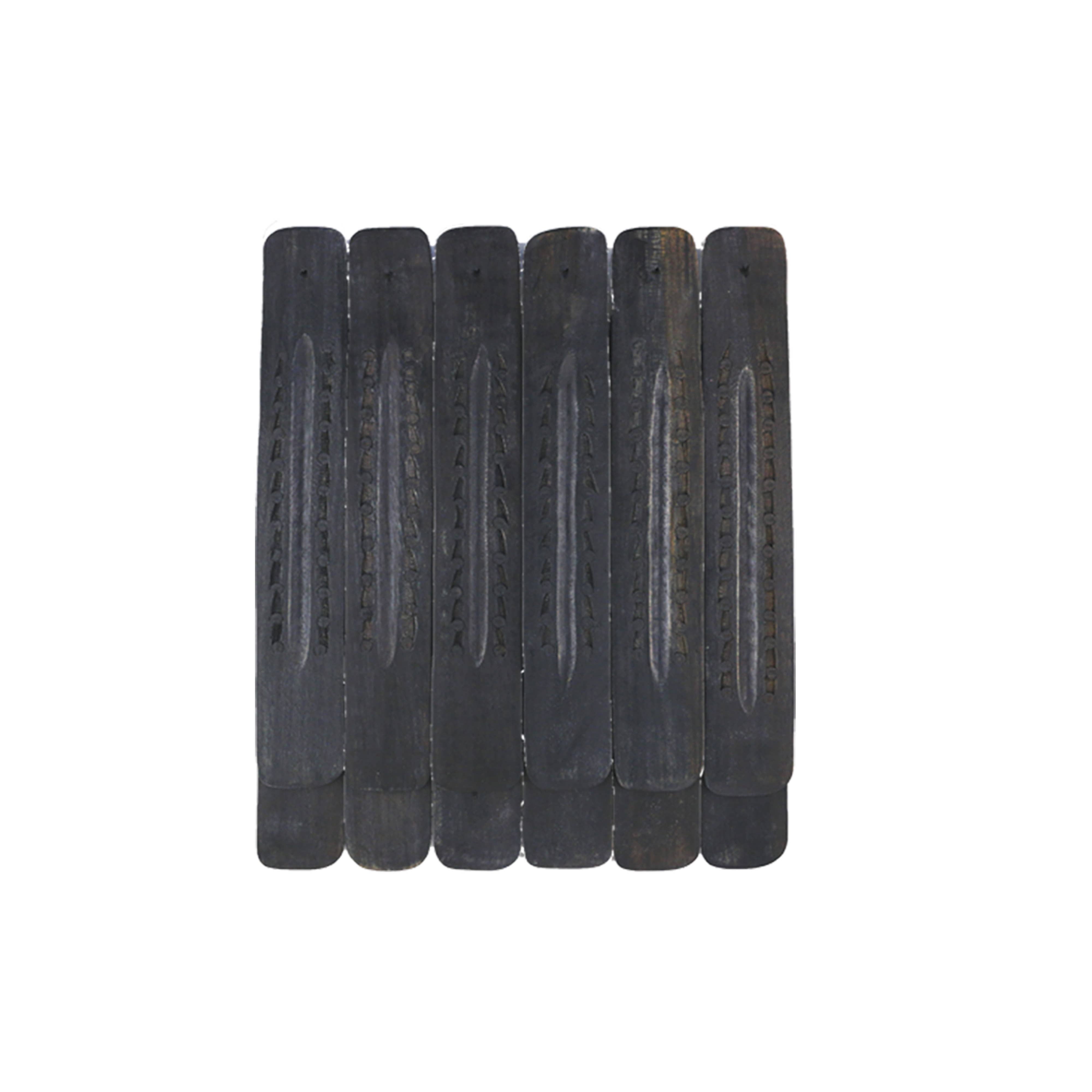 Black Incense Stick Holders 11" Incense Ash Catcher Dozen