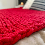 Load image into Gallery viewer, Chunky Chenille Handmade Blanket
