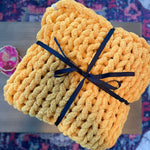 Load image into Gallery viewer, Chunky Chenille Handmade Blanket
