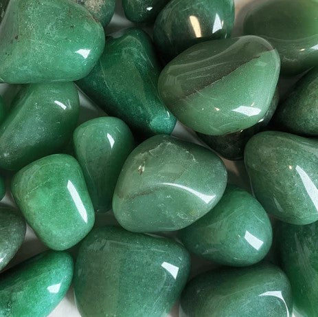 Tumbled Green Aventurine Stones