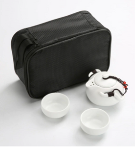 Porcelain Kung Fu Tea Set (3pc Travel)