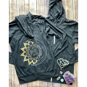 Live by the Sun, Love by the Moon Zip Hoodie