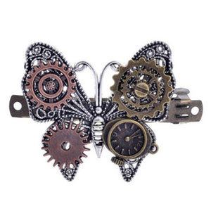 Steampunk Butterfly Hair Pin