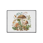 Load image into Gallery viewer, Spotted Cottage Mushroom Heavy Duty Floor Mat (White)
