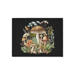 Load image into Gallery viewer, Spotted Cottage Mushroom Heavy Duty Floor Mat (Black)
